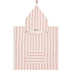 Rose In April Poncho Suzon Rayures Rose - Best