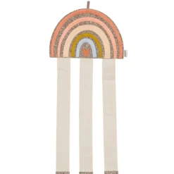 Luciole et Petit Pois Porte Barrettes Mural Arc-en-ciel - Online