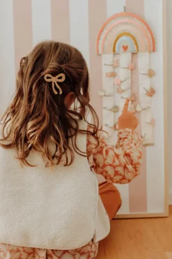 Luciole et Petit Pois Porte Barrettes Mural Arc-en-ciel - Online