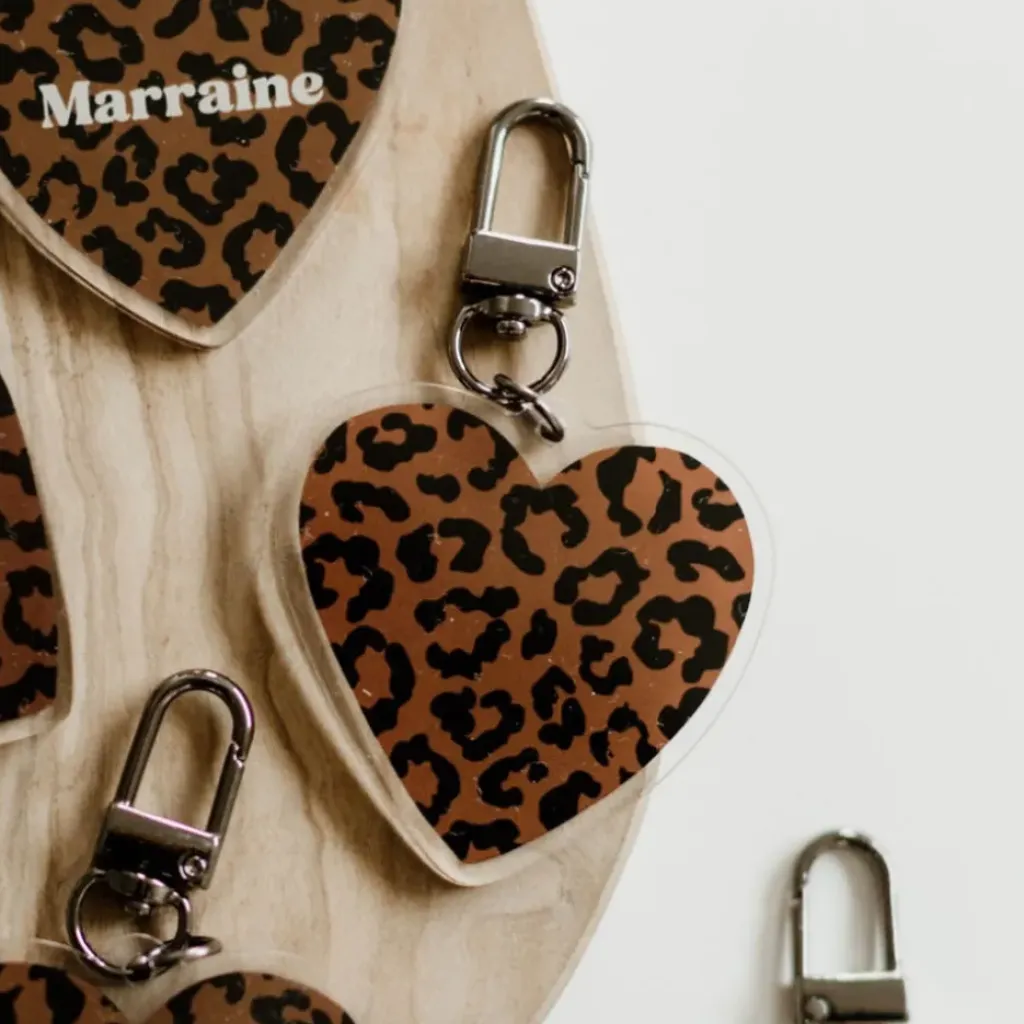 Mon Petit Léon Porte-Clés Cœur - Outlet