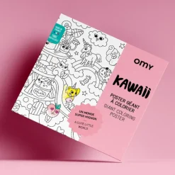 OMY Poster à Colorier Kawaii - Discount
