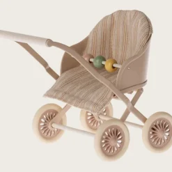 Maileg Poussette Bébé Souris  Rose - Fashion