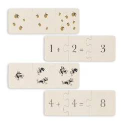 Konges Slojd Puzzle Maths Animaux - Sale