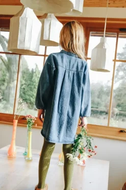 Marlot Paris Robe Anna Denim Brut - Hot