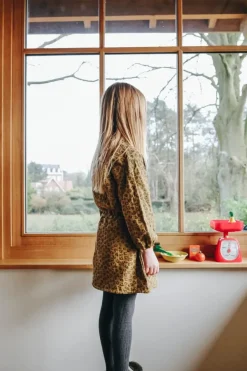 Marlot Paris Robe Blanca Léopard Bronze - Sale