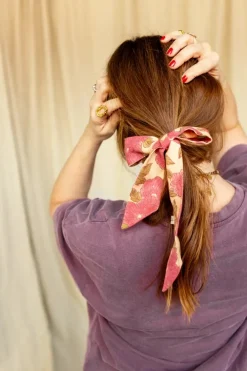 Apaches Collections Ruban Nisha Khadi Fuchsia - Sale