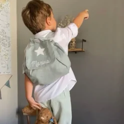 Oh la la Paris Sac à Dos Lin Menthe - Clearance