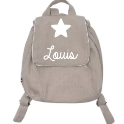 Oh la la Paris Sac à Dos Personnalisable Double Gaze Beige - Best