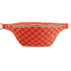 Rose In April Sac Banane Damiers Corail  - Fashion