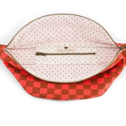 Rose In April Sac Banane Damiers Corail  - Fashion