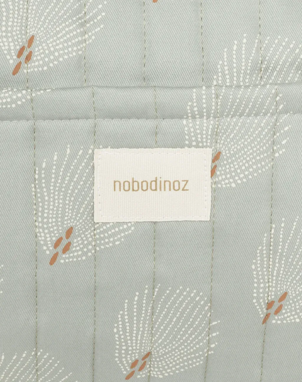 nobodinoz Sac Week-End White Gatsby / Antique Green - Discount