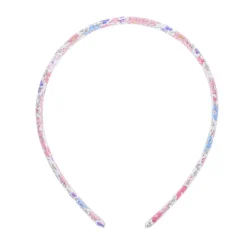 Mercredi Serre tête fleuri rose et bleu - Jolie Saison New