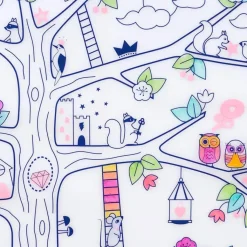 Les Biscottes Set Silicone à Colorier Arbre Magique - Super Petit Sale