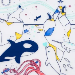 Les Biscottes Set Silicone à Colorier Banquise - Super Petit Sale