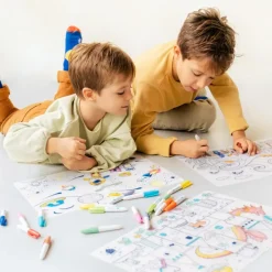 Les Biscottes Set Silicone à Colorier Banquise - Super Petit Sale