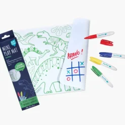 Les Biscottes Set Silicone à Colorier Dino - Super Petit Online