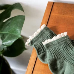 Gentil Coquelicot Paris Socquettes Macramé Kaki - Gentil Coquelicot Hot