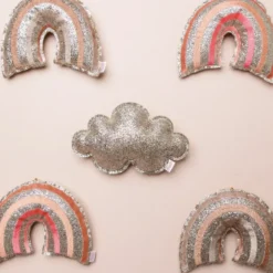 Luciole et Petit Pois Suspension Murale Lune - Hot