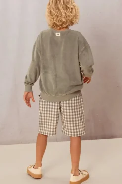 Studio Bohème Sweat Shirt Bart Vert de Gris - Clearance