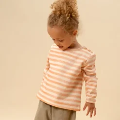 Studio Bohème Sweatshirt Noé Rayures Roses - Fashion