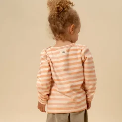 Studio Bohème Sweatshirt Noé Rayures Roses - Fashion