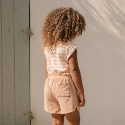 Studio Bohème Tee Shirt Bama Rayé Rose - Hot