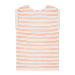 Studio Bohème Tee Shirt Bama Rayé Rose - Hot