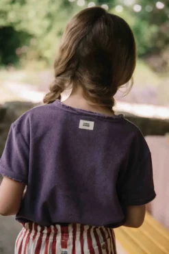 Studio Bohème Tee Shirt Essential Grape Jam - New