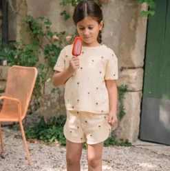 Studio Bohème Tee Shirt Essential Vanille Glaces - Fashion