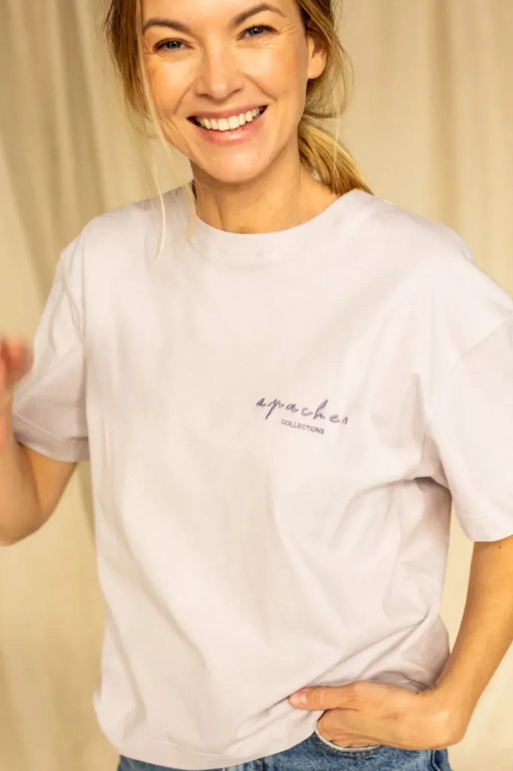 Apaches Collections Tee-Shirt Apaches Mauve - Hot