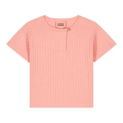Studio Bohème Tee-Shirt Orso Rib Pêche - Fashion