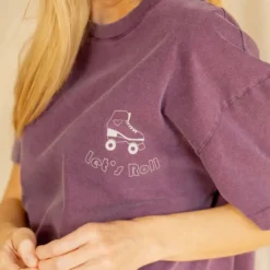 Apaches Collections Tee-Shirt Oumi Roll Aubergine - New