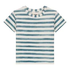 Studio Bohème Tee-Shirt Rayures Bleu - Fashion