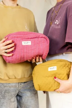 Apaches Collections Trousse de Toilette Khadi Fuchsia - Outlet