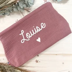 Oh la la Paris Trousse de Toilette Personnalisable Vieux Rose - Clearance