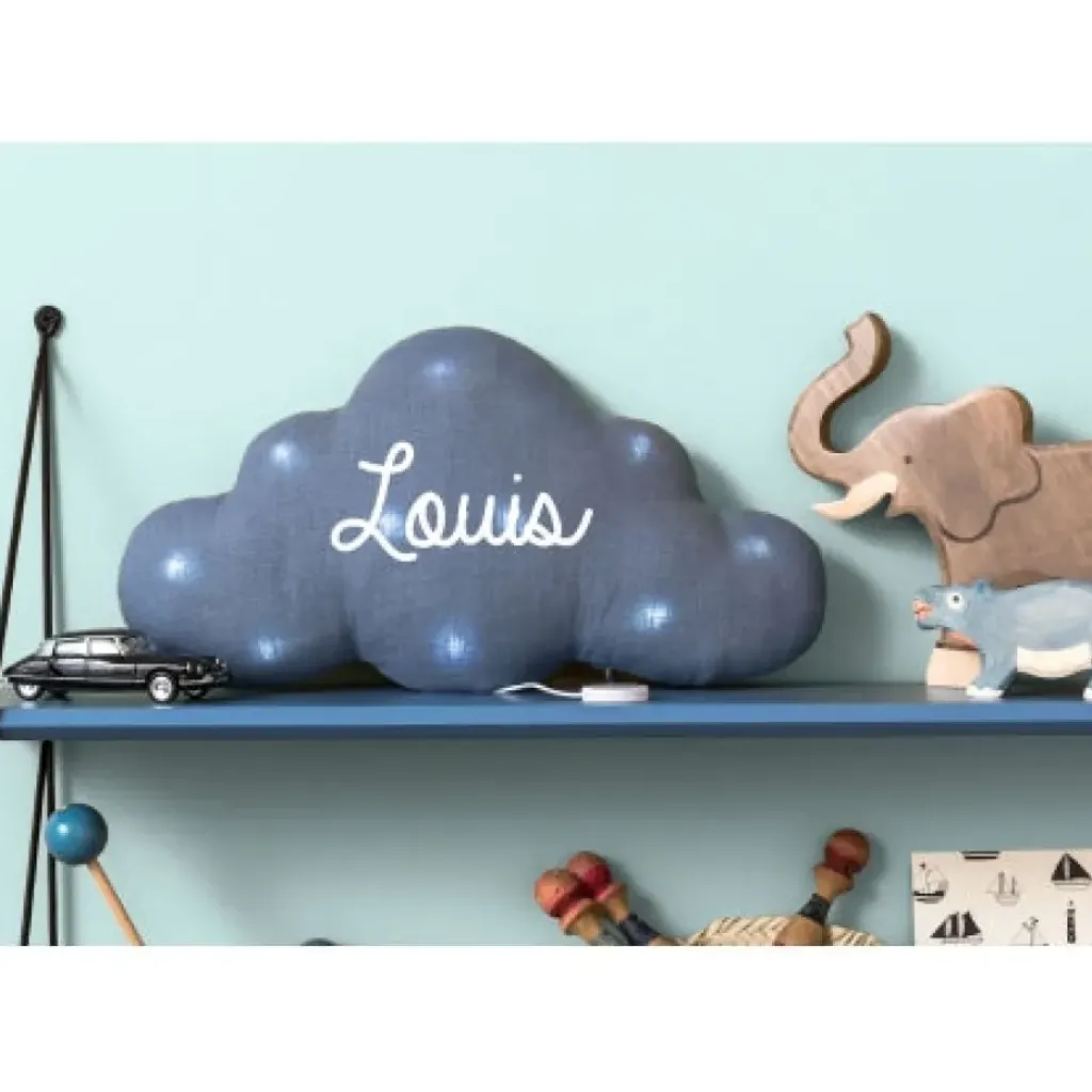 Oh la la Paris Veilleuse Musicale Nuage Bleu grisé Online