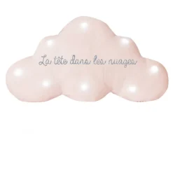 Oh la la Paris Veilleuse nuage rose paillettes Clearance