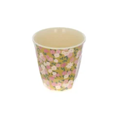 Petit Toi Verre Fleurs Moutarde - Sale