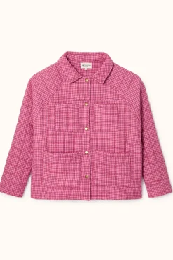Apaches Collections Veste Kamal Khadi Fuchsia - Online