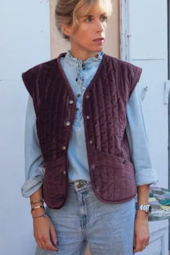 Marlot Paris Veste Simona Prune - Sale